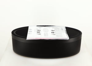 Top of a used Yamaha WX-051 Musicast Streaming Speaker in a black finish showing Manual
