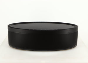 Front view of a used Yamaha WX-051 Musicast Streaming Speaker in a black finish