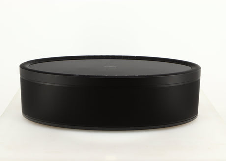 Front view of a used Yamaha WX-051 Musicast Streaming Speaker in a black finish