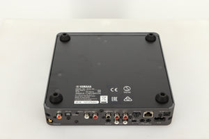 Bottom view of a used Yamaha WXC-50 Streaming Pre Amplifier in Silver finish
