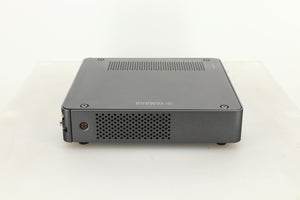 Side view of a used Yamaha WXC-50 Streaming Pre Amplifier in Silver finish