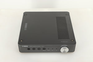 Top view of a used Yamaha WXC-50 Streaming Pre Amplifier in Silver finish