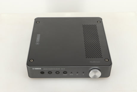 Top view of a used Yamaha WXC-50 Streaming Pre Amplifier in Silver finish