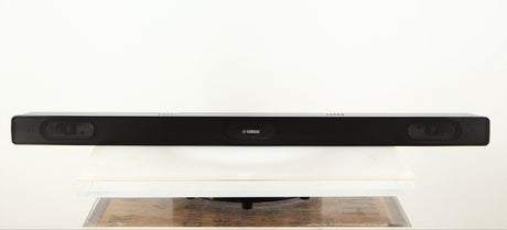 Front view of a used Yamaha YHT-S400 Soundbar in a black finish