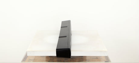 Left side view of a used Yamaha YHT-S400 Soundbar in a black finish