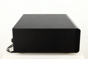 Left side view of a used Yamaha SR-300 Integrated Receiver in a black finish