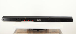 Rear view of a used Yamaha YHT-S400 Soundbar in a black finish