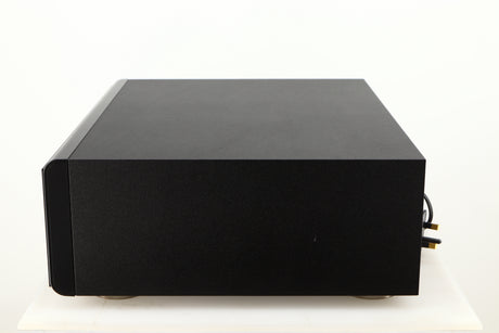 Right side view of a used Yamaha SR-300 Integrated Receiver in a black finish