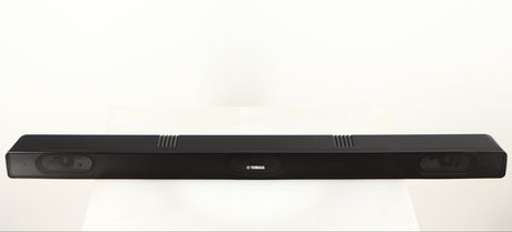Top of a used Yamaha YHT-S400 Soundbar in a black finish