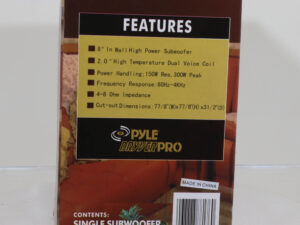 Pyle Dryver Pro PD1WS8 In Wall Subwoofer - Image 7