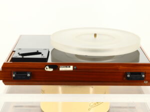 Pink Triangle PT1 Turntable (No Arm / Motor / PSU) - Walnut - Image 4