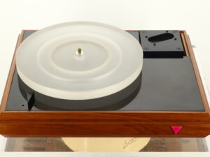 Pink Triangle PT1 Turntable (No Arm / Motor / PSU) - Walnut - Image 6