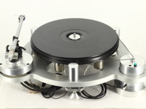 Michell Gyro SE Turntable - Silver / Tecnoarm Tonearm / Ortofon 2M Blue  Cartridge - Image 4