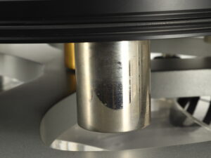 Michell Gyro SE Turntable - Silver / Tecnoarm Tonearm / Ortofon 2M Blue  Cartridge - Image 12