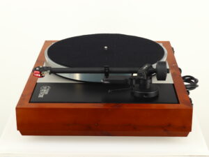 Linn LP12 Turntable - Cherry / Lingo Power Supply / Akito Tonearm / Dynavector 10x5 Cartridge - Image 3