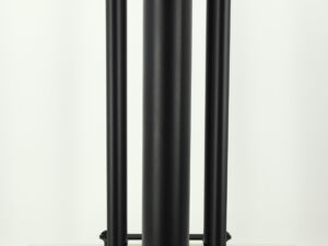 Custom Design FS106 20" Speaker Stands - Black - Image 2