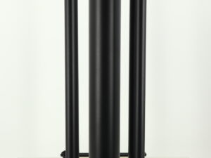 Custom Design FS106 20" Speaker Stands - Black - Image 4