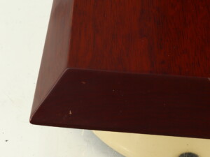 Custom 70cm Speaker Stands - Mahogany - Image 7