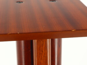 Custom 70cm Speaker Stands - Mahogany - Image 13