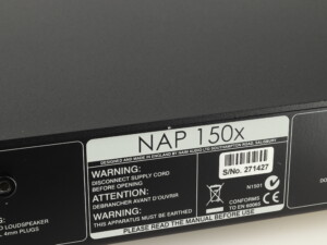 Naim NAP 150X Power Amplifier (2009) - Image 10