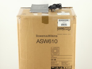 B&W ASW610 Subwoofer - Black Ash - Image 13