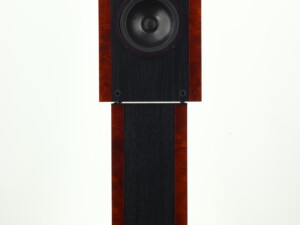 Heybrook Quartet Loudspeakers - Black/Walnut & Stands