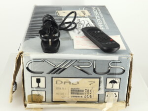 Cyrus DAD7 CD Player - Smooth Black - Image 13