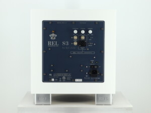 REL S3 Subwoofer - Piano White - Image 4