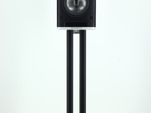 Scansonic MB1 Standmount Speakers - Black / Twin Pillar Stands