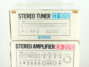 Yamaha CA-2010 Integrated Amplifier and CT-1010 AM/FM Stereo Tuner - Image 9