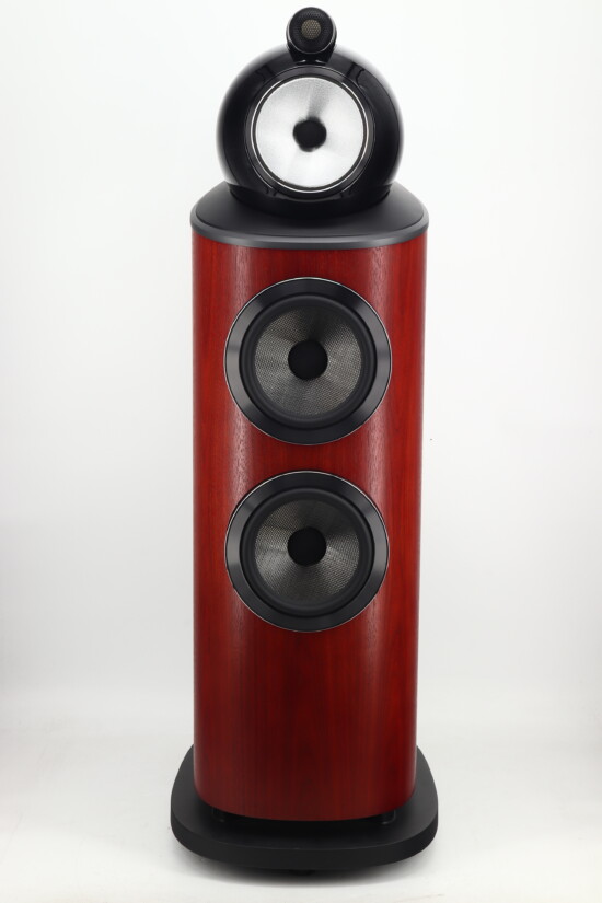 B&W 802 D4 Floorstanding Speakers - Rosenut