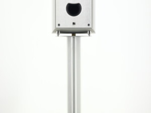 KEF XQ One Loudspeakers - Silver & Stands