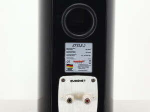 Quadral Chromium Style 2 Standmount Speakers - Black Gloss - Image 4