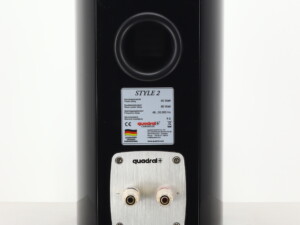 Quadral Chromium Style 2 Standmount Speakers - Black Gloss - Image 9