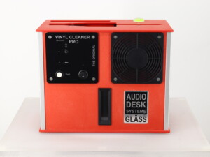 Audiodesk Systeme Glass Vinyl Cleaner Pro Record Cleaning Machine - Red