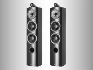 B&W 804 D3 Floorstanding Speakers - Gloss Black