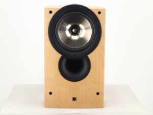 KEF IQ3 Standmount Speakers - Maple
